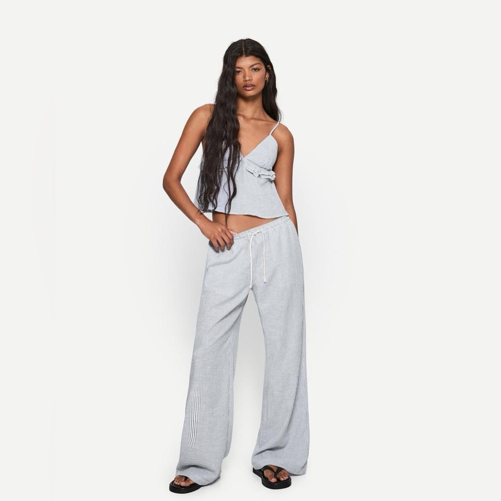 BERSHKA STRIPED SET